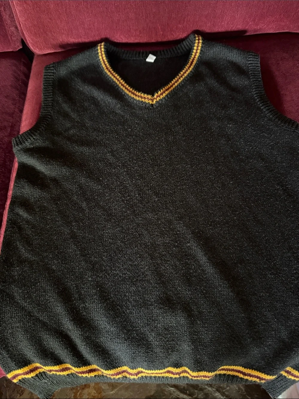 Harry Potter Costume V-Neck Knit Sweater Vest